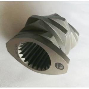 Special 2-4 Flighted High Transition Extruder Machine Screw Elements Kneading