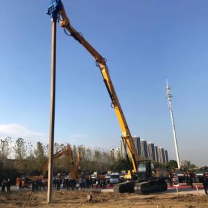High-Performance Pile Hammer | 12-Meter Driving Depth | Silent Operation | Ideal