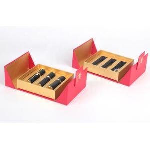 SGS CMYK Skincare Packaging Boxes , 100PCS Perfume Bottle Packaging Box