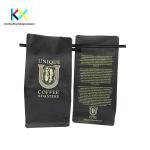 Buy cheap Black Rotogravure Printed Pouches For Coffee With Tin Tie Light Resist from wholesalers