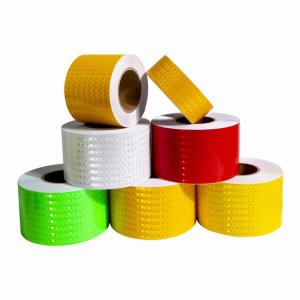 Buy cheap Cost Effective Bright Prismatic Honeycomb Reflective Conspicuity Safety Marking Tape from wholesalers