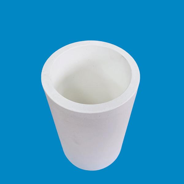 Buy cheap Long Lifespan Refractory Alumina Ceramic Crucible Wear Resistant For Analyzing And Firing from wholesalers