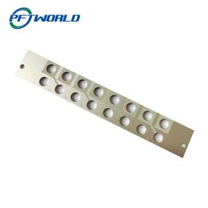 Buy cheap Multicolor Porous Aluminum Small Panel; Sheet Metal Parts; Laser Cutting; Sand Blasting; Textured from wholesalers