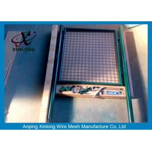 Buy cheap Single Arm Swing Welded Fence Gate For Grounding Garden 50 X 50mm / 50 X 100mm from wholesalers