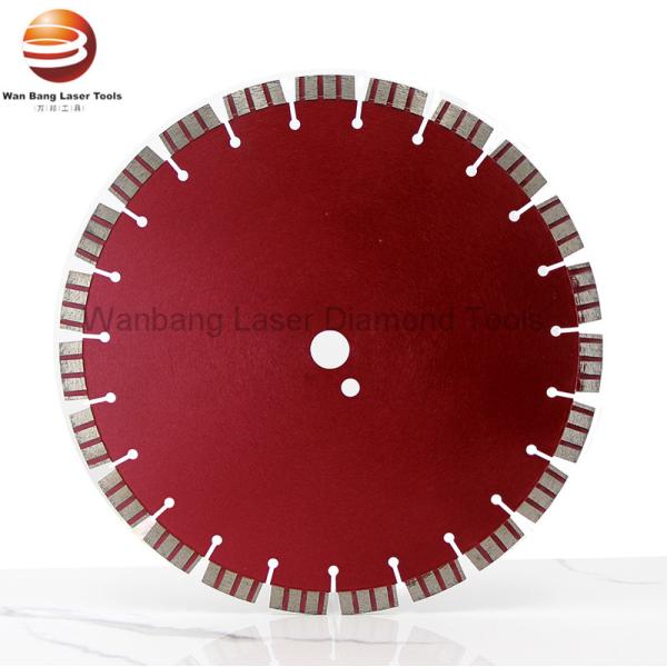Quality 14in Reinforced Concrete Cutting Blade With 15mm Segments for sale