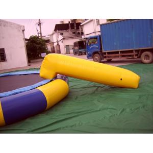 Buy cheap Strong Inflatable Water Trampoline Combo With Slide , Inflatable Water Games from wholesalers