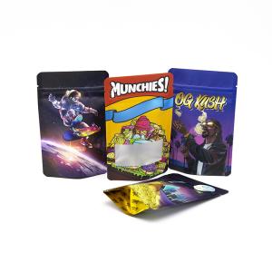 Buy cheap 100% Recyclable Stand Up Pouch Bags 4 Oz 8 Oz  10 Oz Plastic Printed Self Standing Zipper Closure from wholesalers