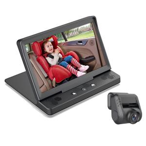 Buy cheap 1080P 30fps Baby Car Camera 5.0" Screen IPS LCD Baby Monitor in Car Dash Camera from wholesalers