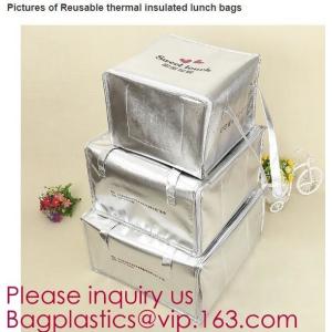 Factory Thermal Bag For Food, Cold Thermal Insulated Lunch Cooler Bag,Grocery