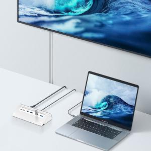 Buy cheap Triple Display USB C Docking Station Dual HDMI One Display Port 4K 60Hz Video Splitter from wholesalers
