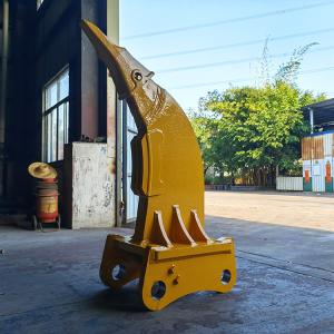 Construction Backhoe Frost Tooth Curved Shape For Mini Excavator