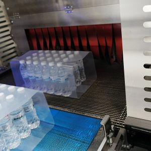 Buy cheap Automatic PE Film Packing Machine with 12,000 to 48,000 Bottles/Hour Capacity and Both Ends Open Design from wholesalers