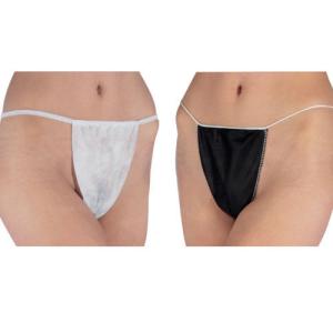 Buy cheap S&J Disposable Polypropylene PP Non Woven Thong T-back Panties Bikini,Opaque,SPA,Spray Tanning Beauty Salon Single One Time Use from wholesalers
