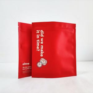 Biodegradable Kraft Stand Up Pouches Food Packaging With Zipper