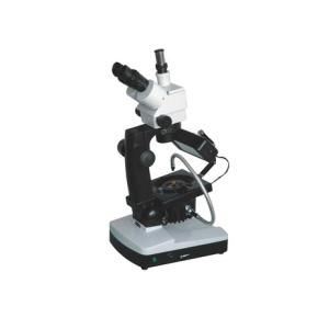 Buy cheap Jewelry Identification Dark Field Microscope With Camera Gemological Polarizing Gem from wholesalers
