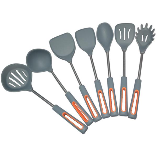 Buy cheap Customized Silicone Spatula Kitchenaid Cooking Utensil Set 8 Pieces Eco Friendly from wholesalers
