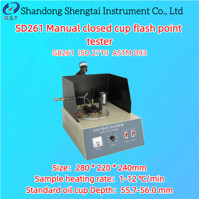 Buy cheap Manual Closed Cup Flash Point Tester Heating 1-12 ℃/Min Diesel Thermal Oil ASTMD 93 from wholesalers
