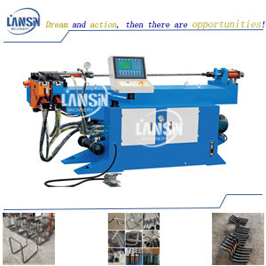 Semiautomatic Pipe Processing Machine 38x2 mm Electric Pipe Bender