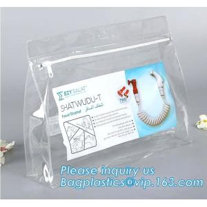 Buy cheap A5 size clear plastic PP PVC document file bag with zip lock,PVC bag zippered PVC mesh bag EVA document file bag bagease product