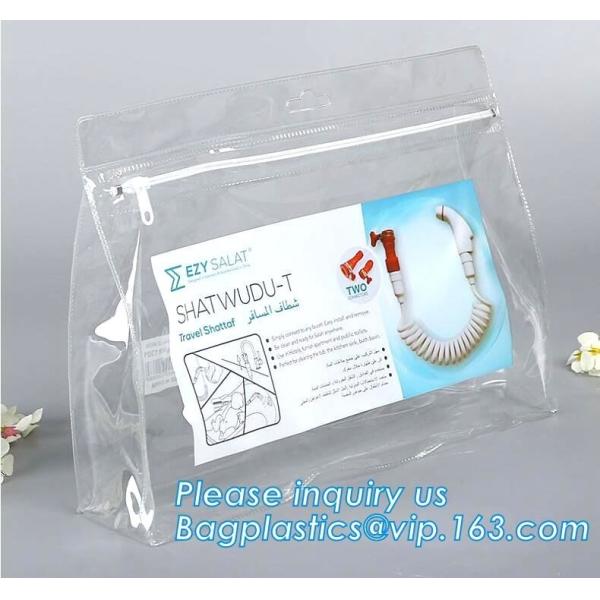 Quality A5 size clear plastic PP PVC document file bag with zip lock,PVC bag zippered PVC mesh bag EVA document file bag bagease for sale