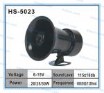 Buy cheap Electronic siren Car alarm siren high quality electronic alarm siren speaker(HS-5023) from wholesalers