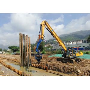 Buy cheap Embraced Elastic Sheath 10m 30T Pile Driver Excavator Attachment from wholesalers