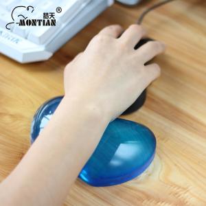 Gel Translucent Transparent Mouse Pad Wrist Support Customized Logo