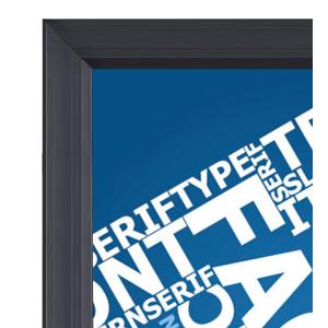 Buy cheap Waterproof LED Advertising Boards Door Open Lockable Silver Frame  Silk - Screen Printing LGP from wholesalers