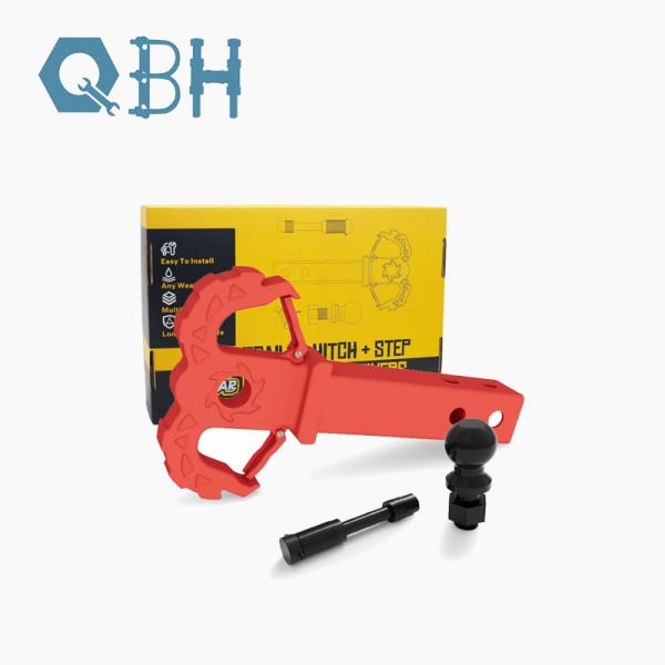 Quality Electroplate Spary Towing Hitch Step Trailer Hitch With 2 Inch Ball for sale