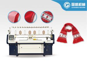 China Cashmere Three System 14G Scarf Knitting Machine on sale