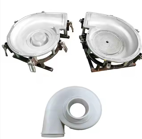 Buy cheap Silver Aluminum Rotational Molding Process Wind Turbine Shell Mold from wholesalers