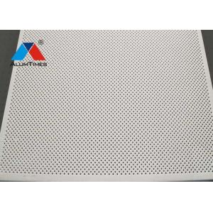 Buy cheap 1.8 Aluminum Square Acoustic False Ceiling Standard Perforated from wholesalers