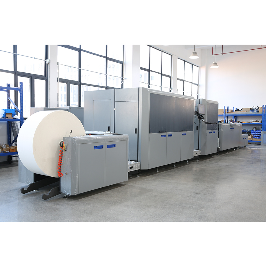 Buy cheap Yintech High Speed Full Color Digital Inkjet Printer with 600x600dpi Resolution and 100 m/min Printing Speed from wholesalers