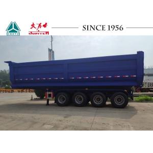 Buy cheap 4 Axle U Shape Heavy Duty Dump Tipper Trailer from wholesalers