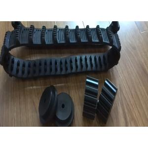 Buy cheap 50mm Wide Continuous Robot Rubber Tracks With Joint Free Links from wholesalers