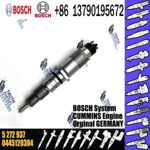 Buy cheap Cummins Fuel system Common rail fuel injector 0445120304 ISLe QSL9 engine fuel injector 5272937 from wholesalers