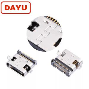 Buy cheap 24 Pin 3.1 USB C Female Connector Sinking SMT SMD PCB ROHS Certificated from wholesalers