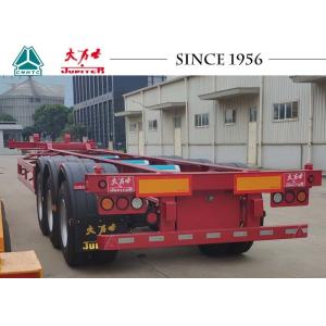 Buy cheap Lightweight Gooseneck Skeletal Container Trailer With Airbag Suspension from wholesalers