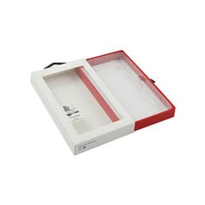 Buy cheap Clear window custom printing cardboard mobile phone case drawer box paper packaging with hook from wholesalers