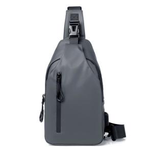 Buy cheap ISO Waterproof Crossbody Sling Bag Mens Sling Chest Bag With USB Charging from wholesalers