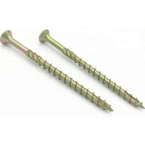 Buy cheap 50mm Chipboard Screws , Construction Wood Screws Partical Thread CSK Head from wholesalers