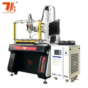 Buy cheap Customized 4 Axis 1500W Automatic Laser Welding Machine for Teapot Spout from wholesalers