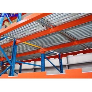 Buy cheap Adjustable Gravity Flow Racks , High Efficient Warehouse Roller Racking Systems from wholesalers