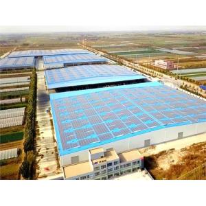 Buy cheap Prefabricated Commercial Metal Frame Warehouse With Solar Panel from wholesalers