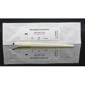 Buy cheap Luxury Disposable Microblading Pen With Cap / Micropigmentation Eyebrow Pen from wholesalers