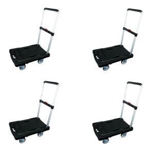 Buy cheap Folding Platform Trolley 150kg , 653x415mm Portable Platform Trolley from wholesalers