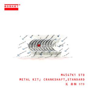 M4547K1 STD Standard Crankshaft Metal Kit suitable for ISUZU NPR66 4HF1 4HF1-T