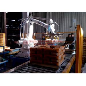 Buy cheap High Strength Automatic Stacking Machine , Fast Packing Robotic Bag Palletizer from wholesalers