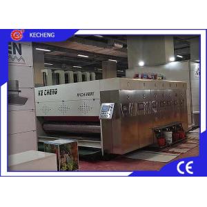 Buy cheap Corrugated Carton Printing Machine Flexo Die Cutting Auto Roller Transfer from wholesalers