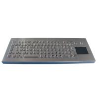 China Washable Vandal Proof Industrial Keyboard with Touchpad and Desk Top in IP68 Waterproof Standard for outdoors for sale